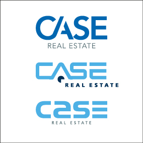 Case Real Estate Logovorschläge 1–3