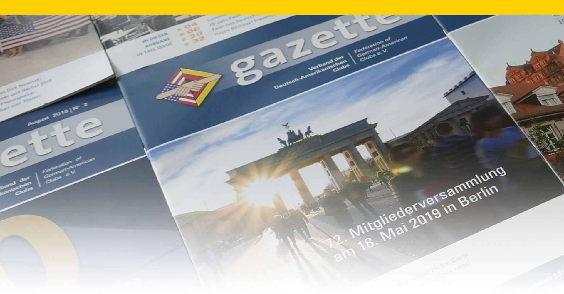 Pfleghar Medien, gazette Hefte, Ausschnitte