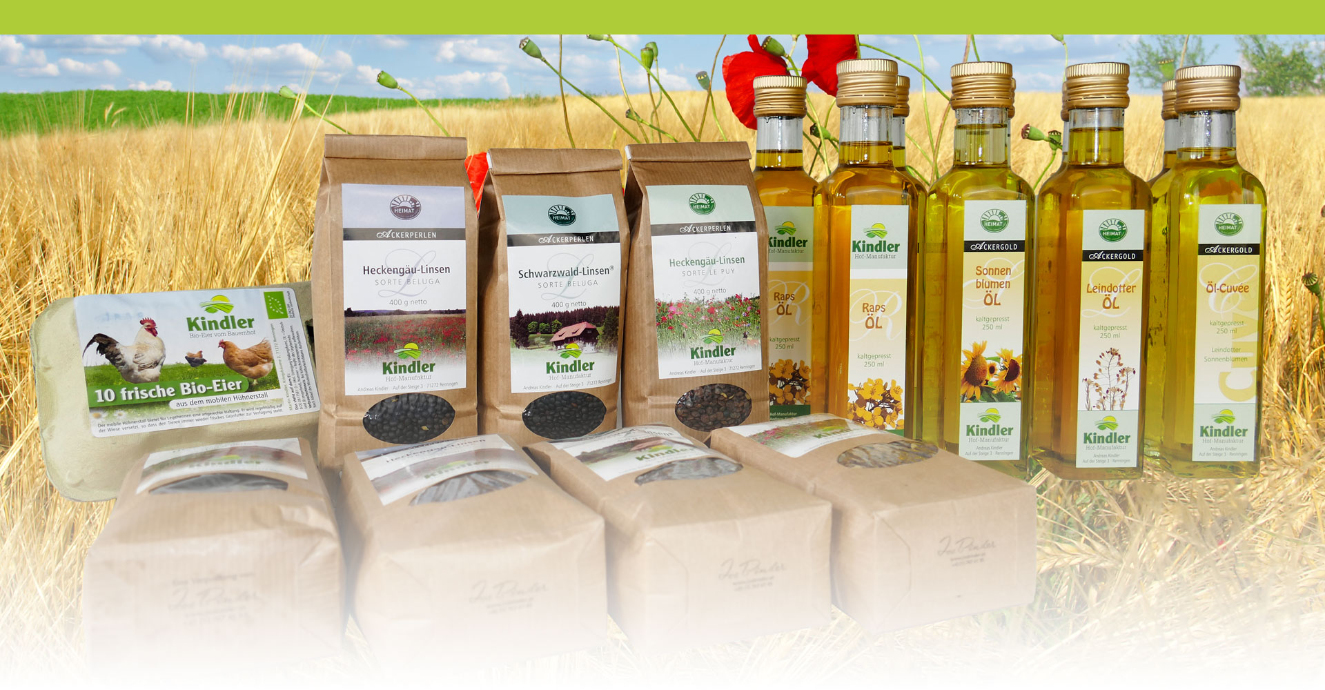 Kindler Hof-Manufaktur, Bioprodukte