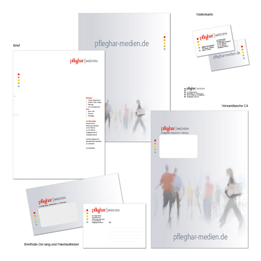 CI-Beispiel Pfleghar Medien