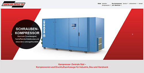 Homepage Kompressor-Zentrale Süd